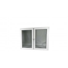 Kétszárnyas Bukó-Nyíló Műanyag Ablak (170x130) Kétszárnyas Bukó-Nyíló Műanyag Ablak (170x130)